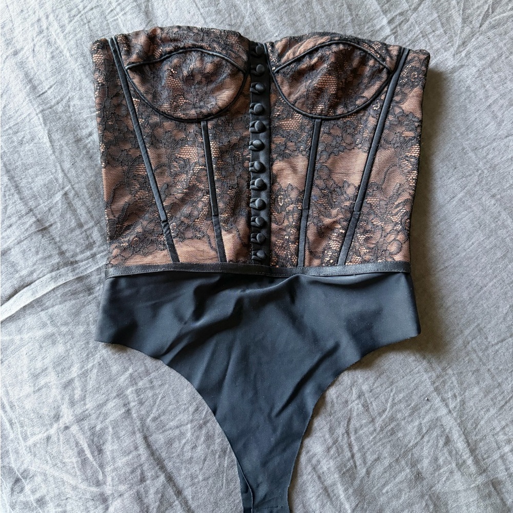 Cami NYC Bianca Silk Bodysuit - Picture 3 of 3